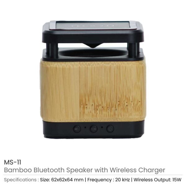 Bluetooth Speaker 5.1 with 15W Fast Wireless Charger 3 Bluetooth Speaker 5.1 with 15W Fast Wireless Charger - Image 3