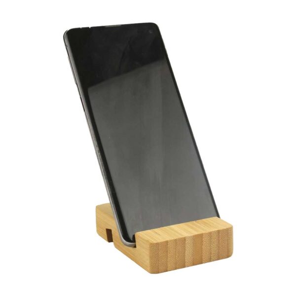 Bamboo Phone Stands with Two Different Slots 4 Bamboo Phone Stands with Two Different Slots - Image 4