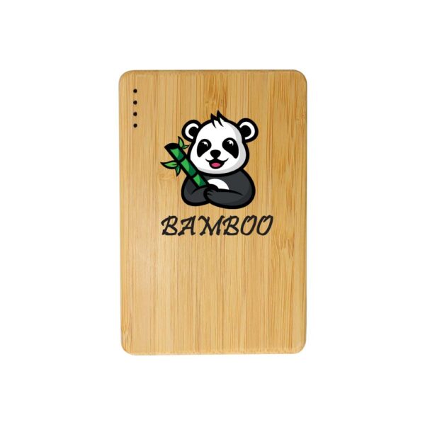 Bamboo Powerbank 5000 mAh Type C Input and Output 2 Bamboo Powerbank 5000 mAh Type C Input and Output - Image 2