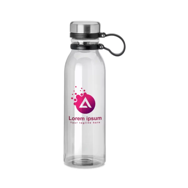 rPET Transparent Bottles 800ml SS Lid with Carry Handle 2 rPET Transparent Bottles 800ml SS Lid with Carry Handle - Image 2