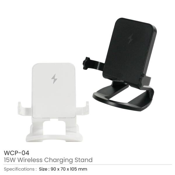 Desktop Wireless Charging Stands 15W Fast Charging 4 Desktop Wireless Charging Stands 15W Fast Charging - Image 4
