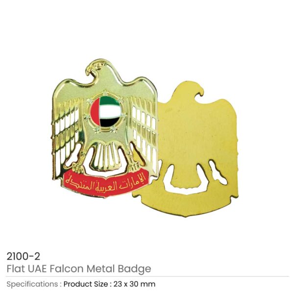 UAE Falcon Metal Badges 5 UAE Falcon Metal Badges - Image 5