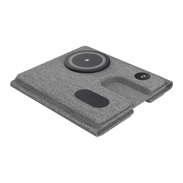 Foldable Wireless Fast Charging Station for Phone Watch Earbuds 4 Foldable Wireless Fast Charging Station for Phone Watch Earbuds - Image 4