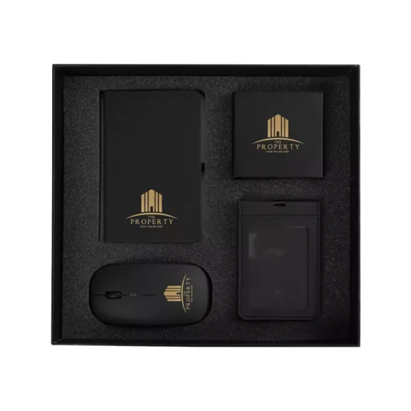 Office Gift Sets in a Black Cardboard Gift Box GS-043 2 Office Gift Sets in a Black Cardboard Gift Box GS-043 - Image 2