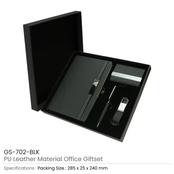 Office Gift Sets with Notebook, Pen, Card Holder, Keychain 4 Office Gift Sets with Notebook, Pen, Card Holder, Keychain - Image 4