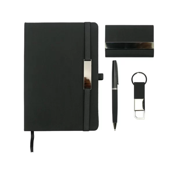 Office Gift Sets with Notebook, Pen, Card Holder, Keychain 6 Office Gift Sets with Notebook, Pen, Card Holder, Keychain - Image 6