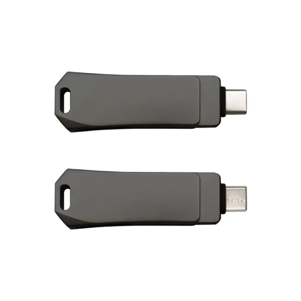 Swivel OTG USB in Gun Metal 64GB V. 3.0 Type C 7 Swivel OTG USB in Gun Metal 64GB V. 3.0 Type C - Image 7