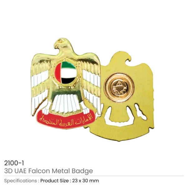 UAE Falcon Metal Badges 7 UAE Falcon Metal Badges - Image 7