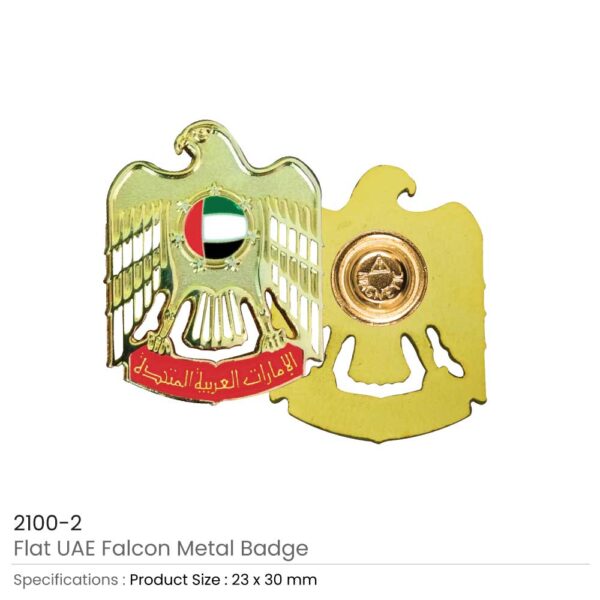 UAE Falcon Metal Badges 6 UAE Falcon Metal Badges - Image 6