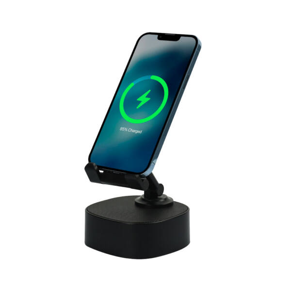 Wireless Fast Charger 15W with BT Speaker & RGB LED Logo 7 Wireless Fast Charger 15W with BT Speaker & RGB LED Logo - Image 7