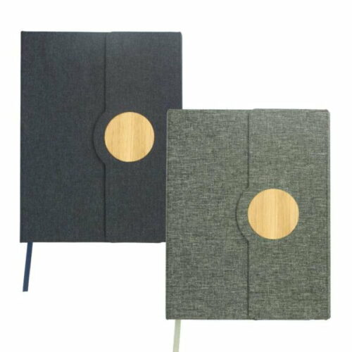 a5 rpet notebooks with bamboo magnetic closure 679255793ae89