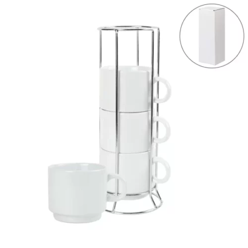 ceramic-coffee-cups-set-4pcs-in-silver-metal-rack_679252a5940b1 ceramic coffee cups set 4pcs in silver metal rack 679252a5940b1