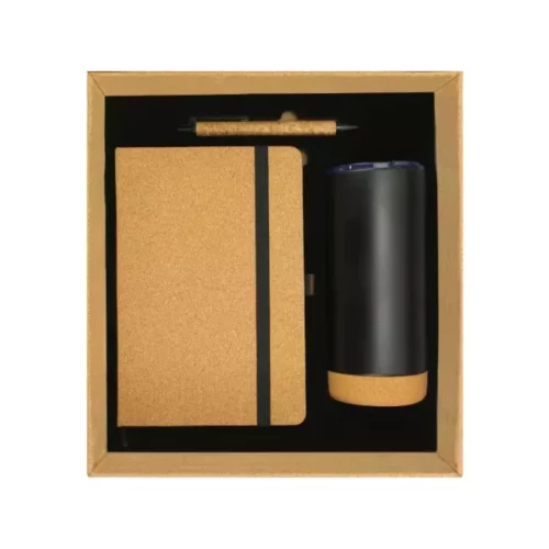 cork notebook ball pen and tumbler gift sets gs 021 6792521614f61