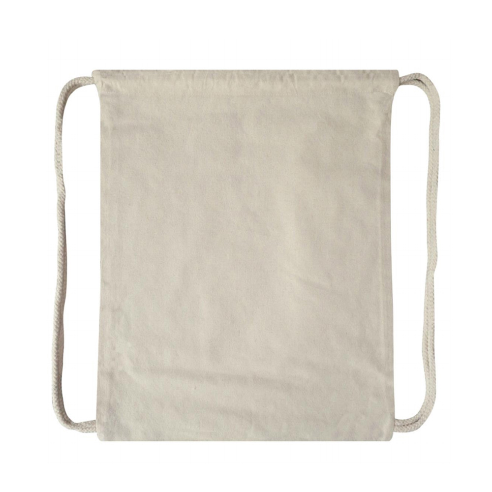 Denzel – 5 OZ Cotton Drawstring Bag (Natural) 1 Denzel – 5 OZ Cotton Drawstring Bag (Natural)