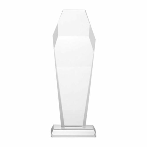 hexagon shaped crystal awards with glass base box 6792580d1bd23