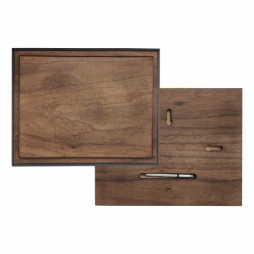 horizontal wooden plaque with box 6792583d8e8e2