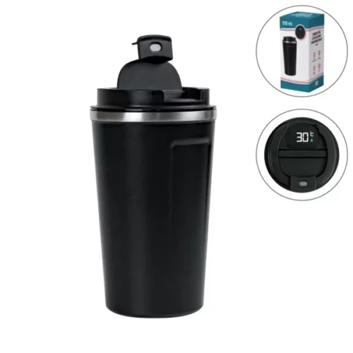 led temperature display black tumblers stainless steel 510ml 679252aaac651
