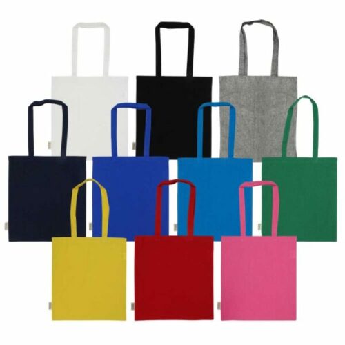 recycled cotton bags durable long strap 6792565a2c37e