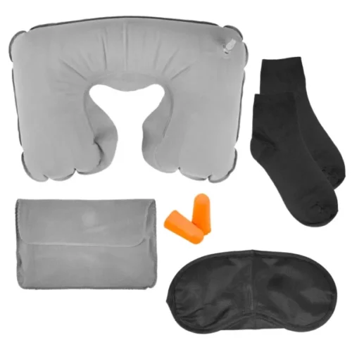 travel essentials set in black pouch 6792518935c3f