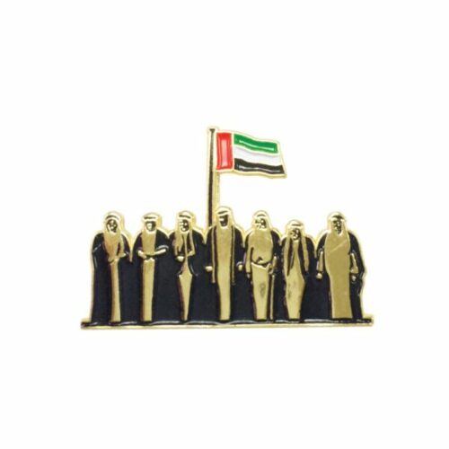 uae metal badges gold 679261f6b7a40