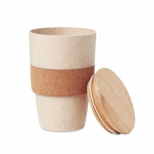 wheat straw cups with bamboo lid and cork grip 67925bde76ad5